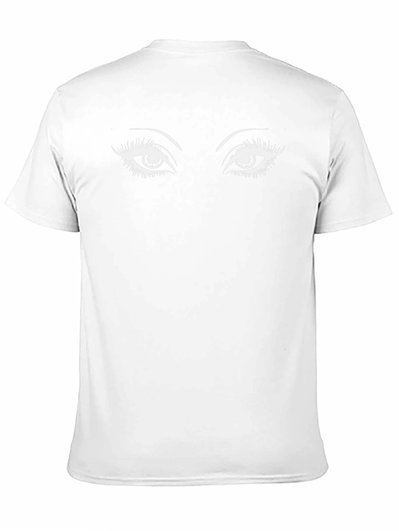 Eyes Graphic Tee - Unisex Black T-Shirt
