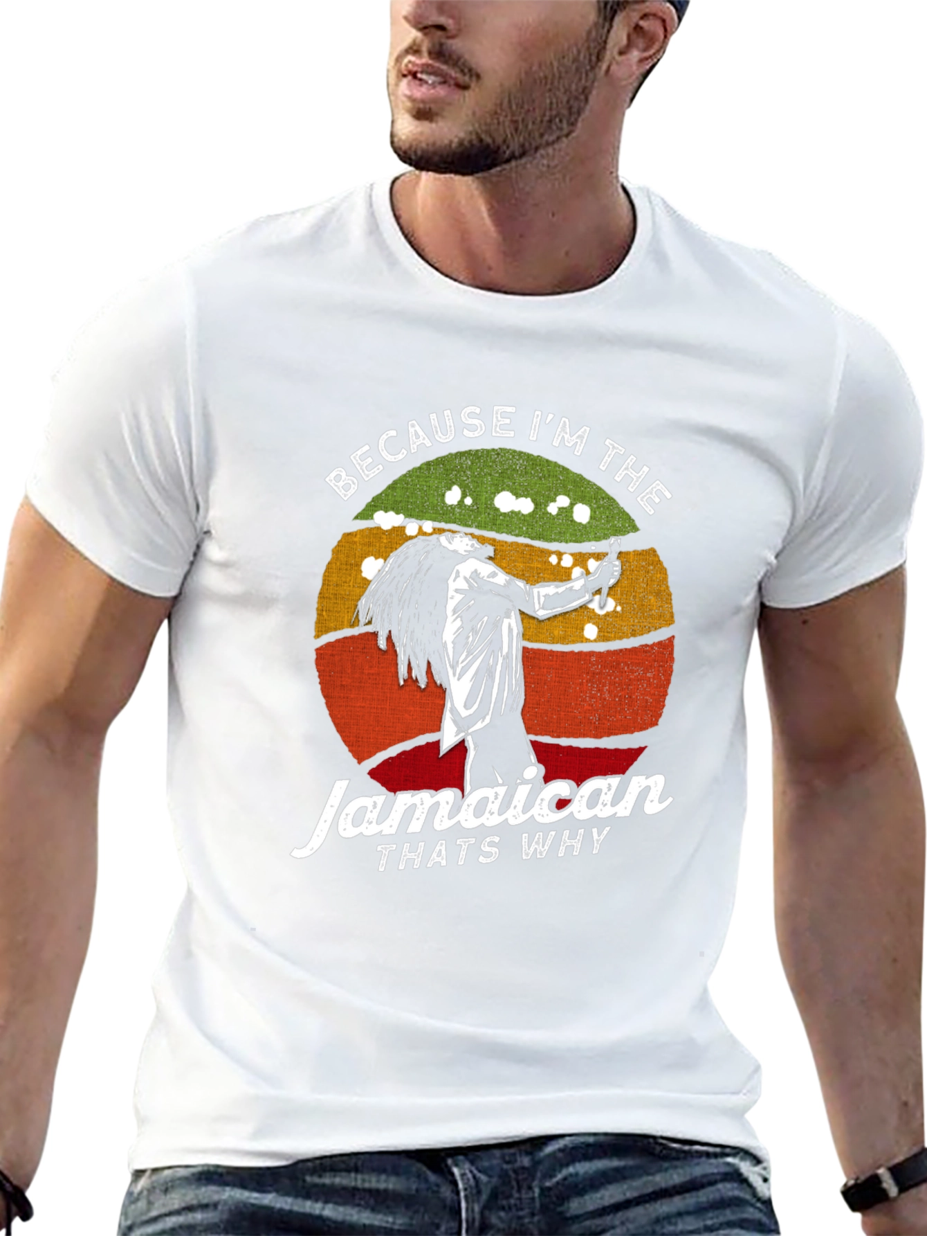 Jamaican T-Shirt: Because Im The Jamaican