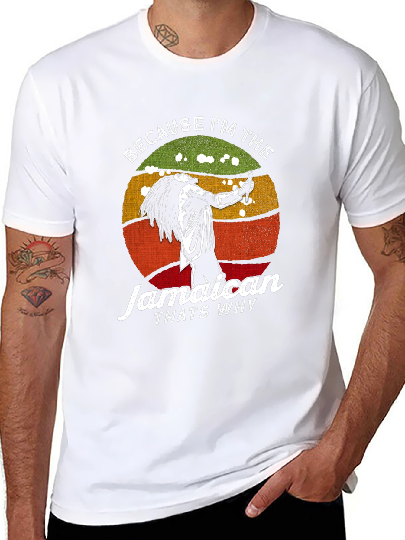 Jamaican T-Shirt: Because Im The Jamaican