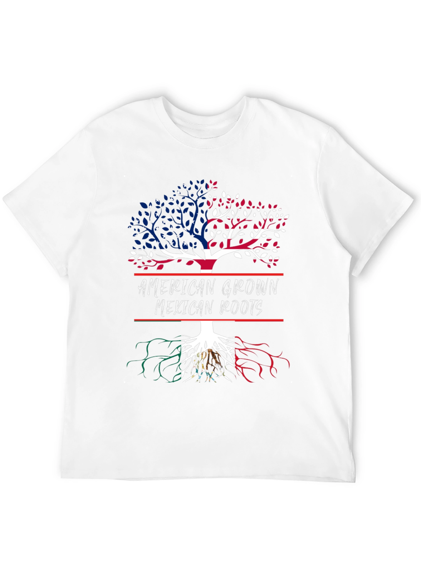 American Grown Mexican Roots Graphic Tee