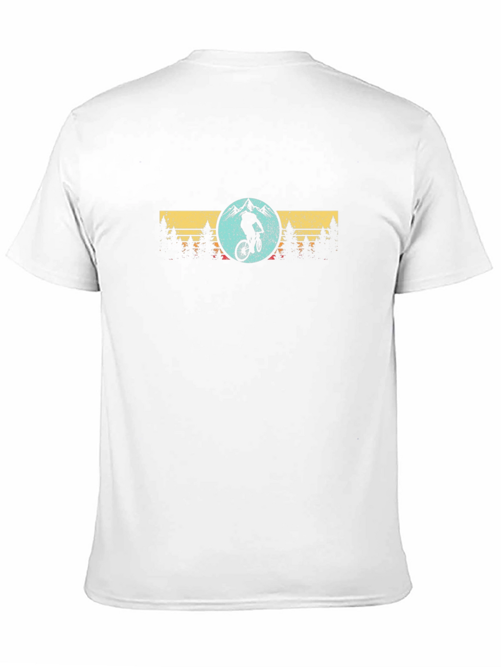 Mountain Biker Retro Graphic Tee