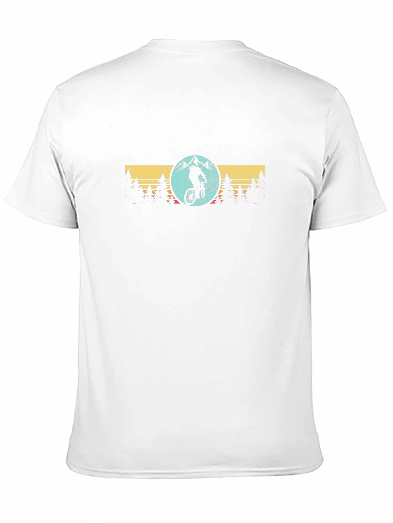 Mountain Biker Retro Graphic Tee