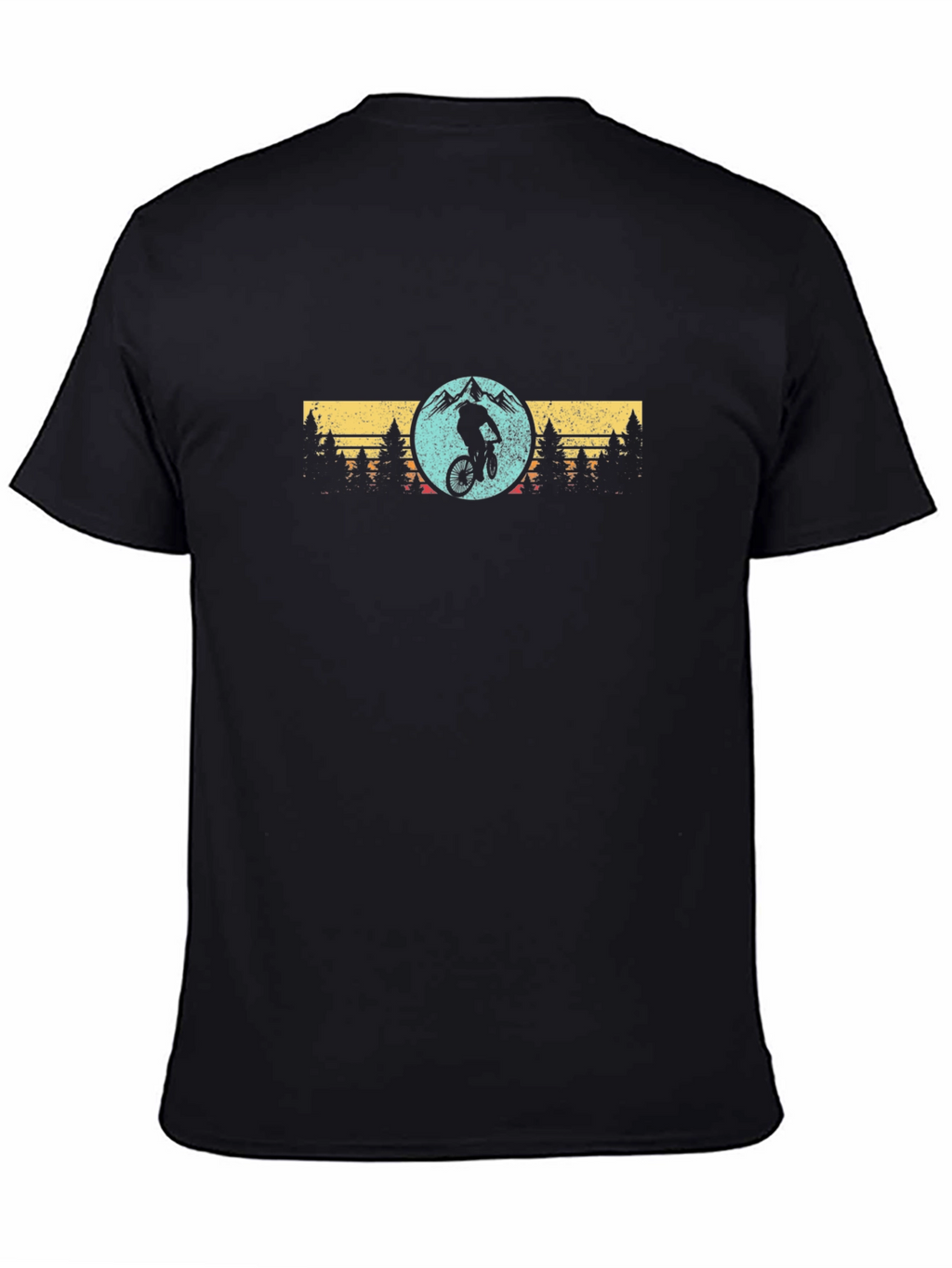 Mountain Biker Retro Graphic Tee
