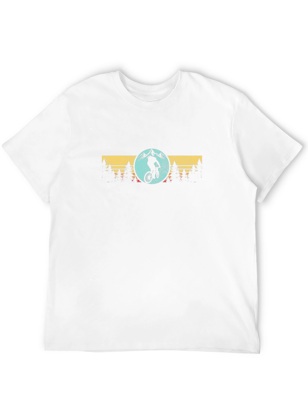 Mountain Biker Retro Graphic Tee