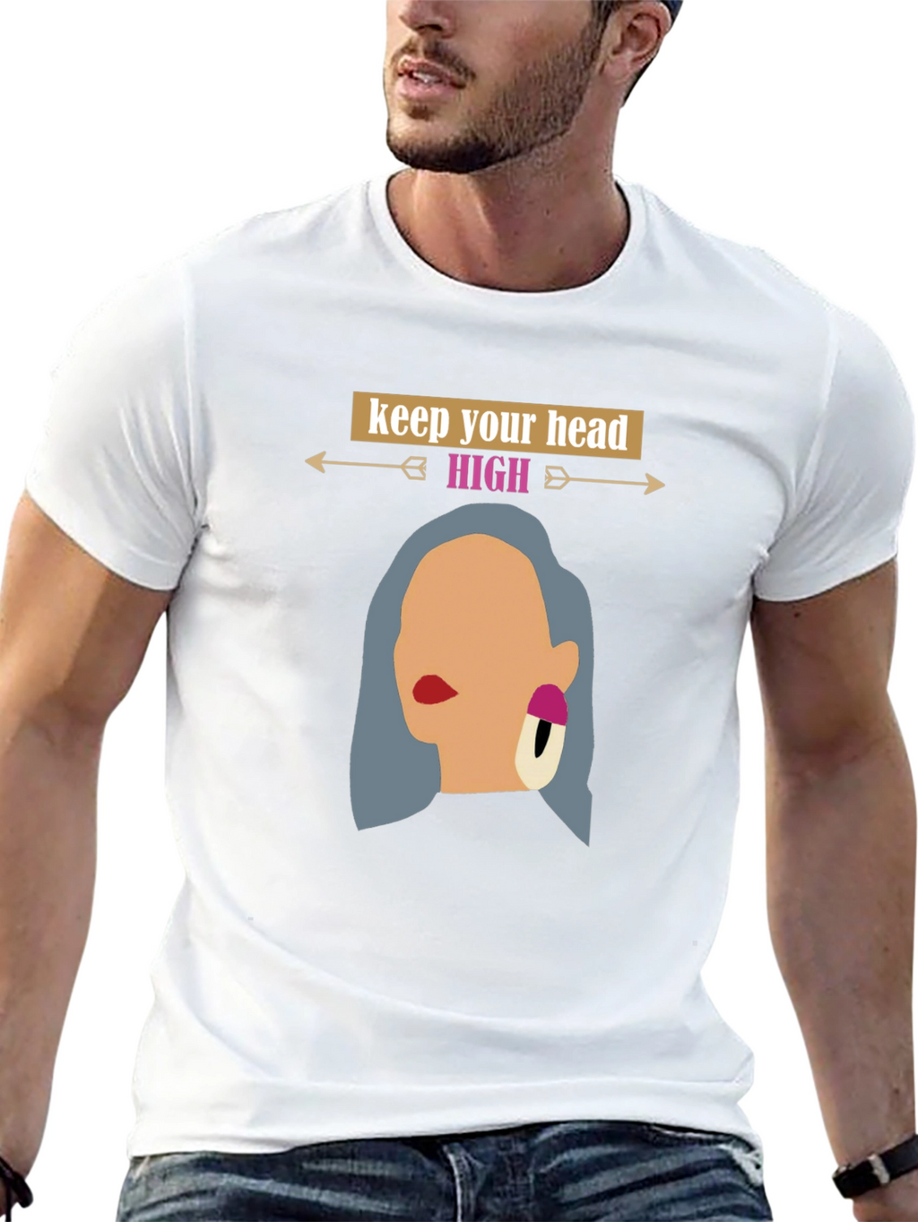 Keep Your Head High Graphic Tee