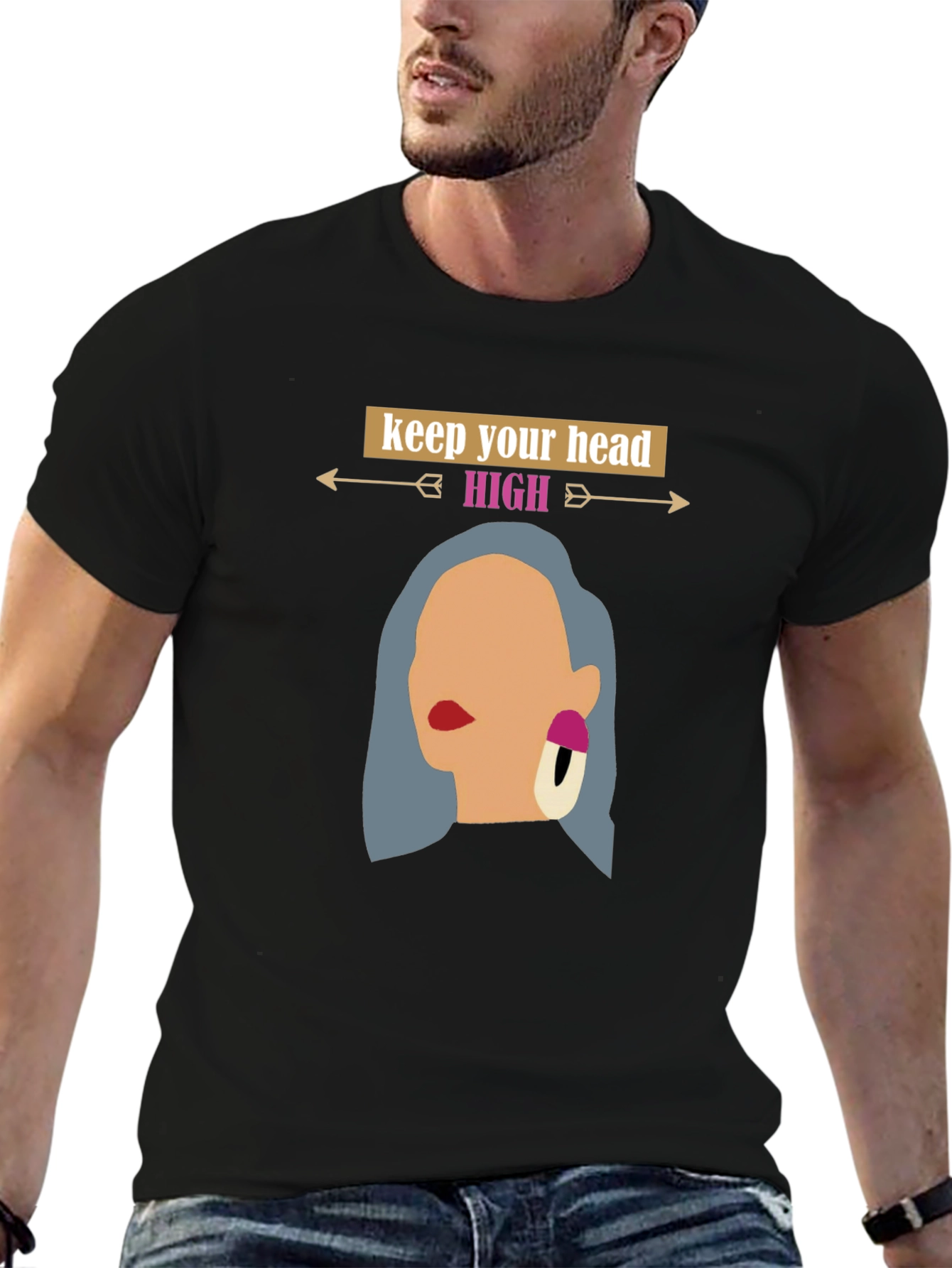 Keep Your Head High Graphic Tee