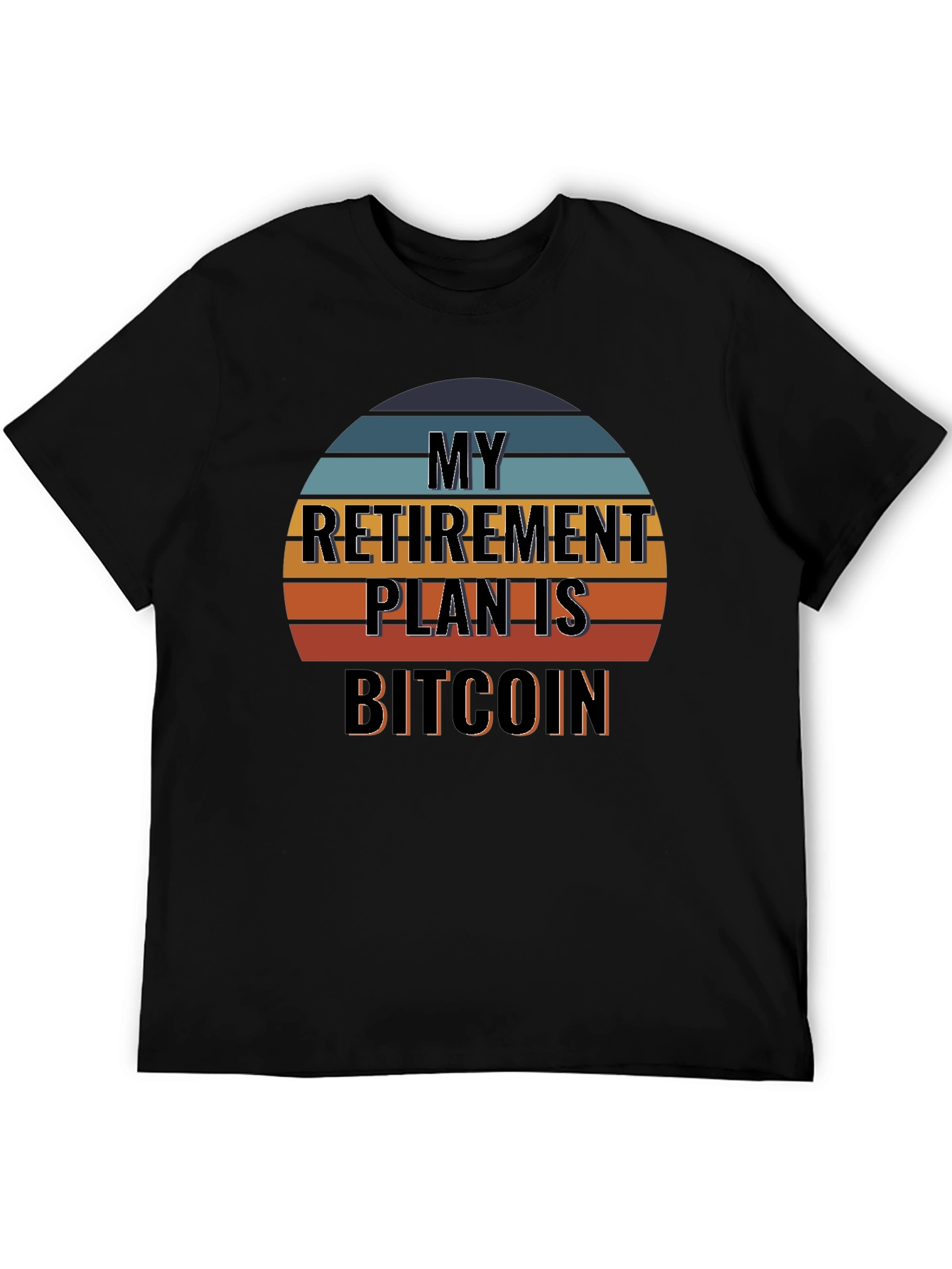 Bitcoin Retirement Plan Graphic Tee