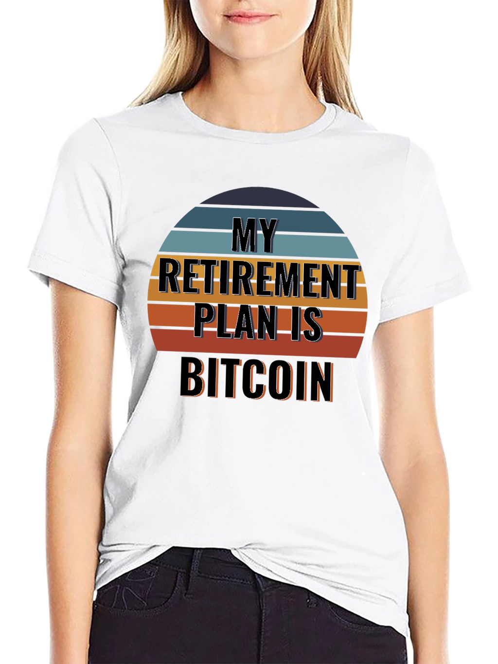 Bitcoin Retirement Plan Graphic Tee