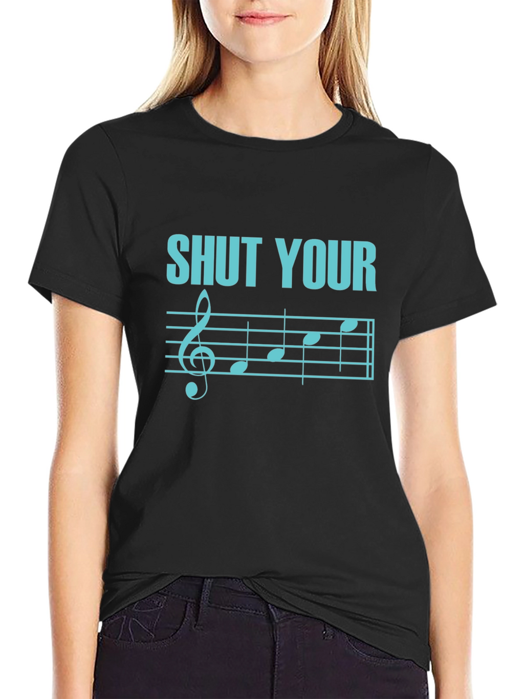 Shut Your Five Hole Funny Music T-Shirt
