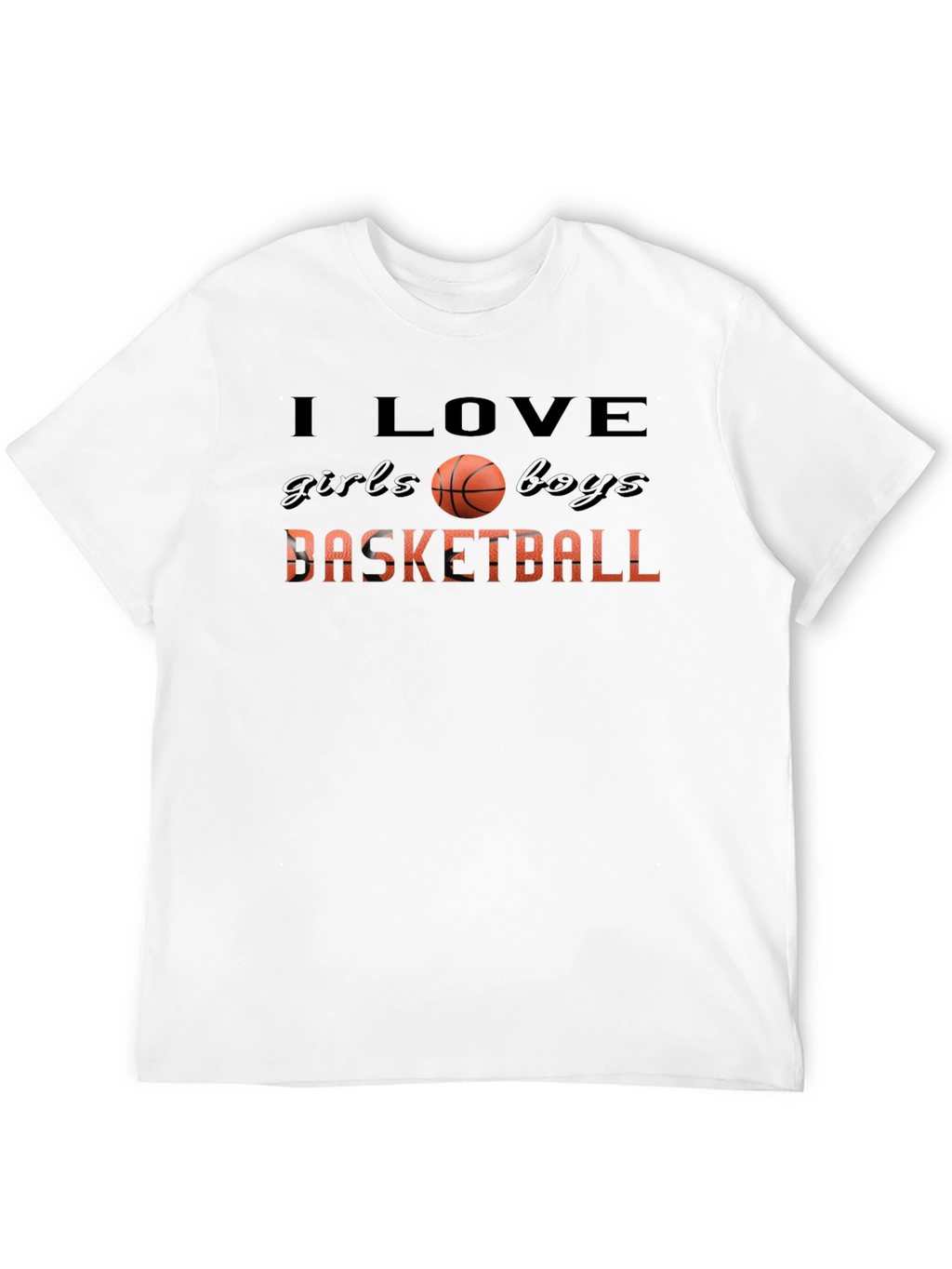 I Love Basketball T-Shirt
