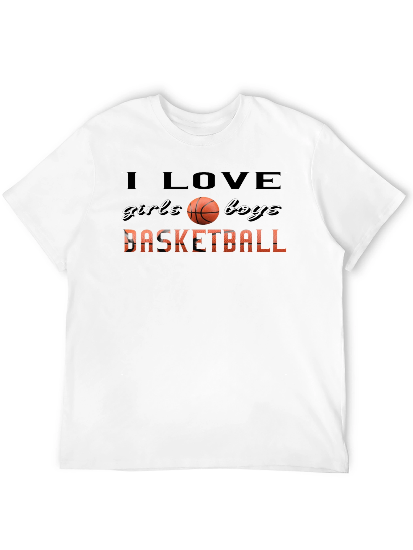 I Love Basketball T-Shirt