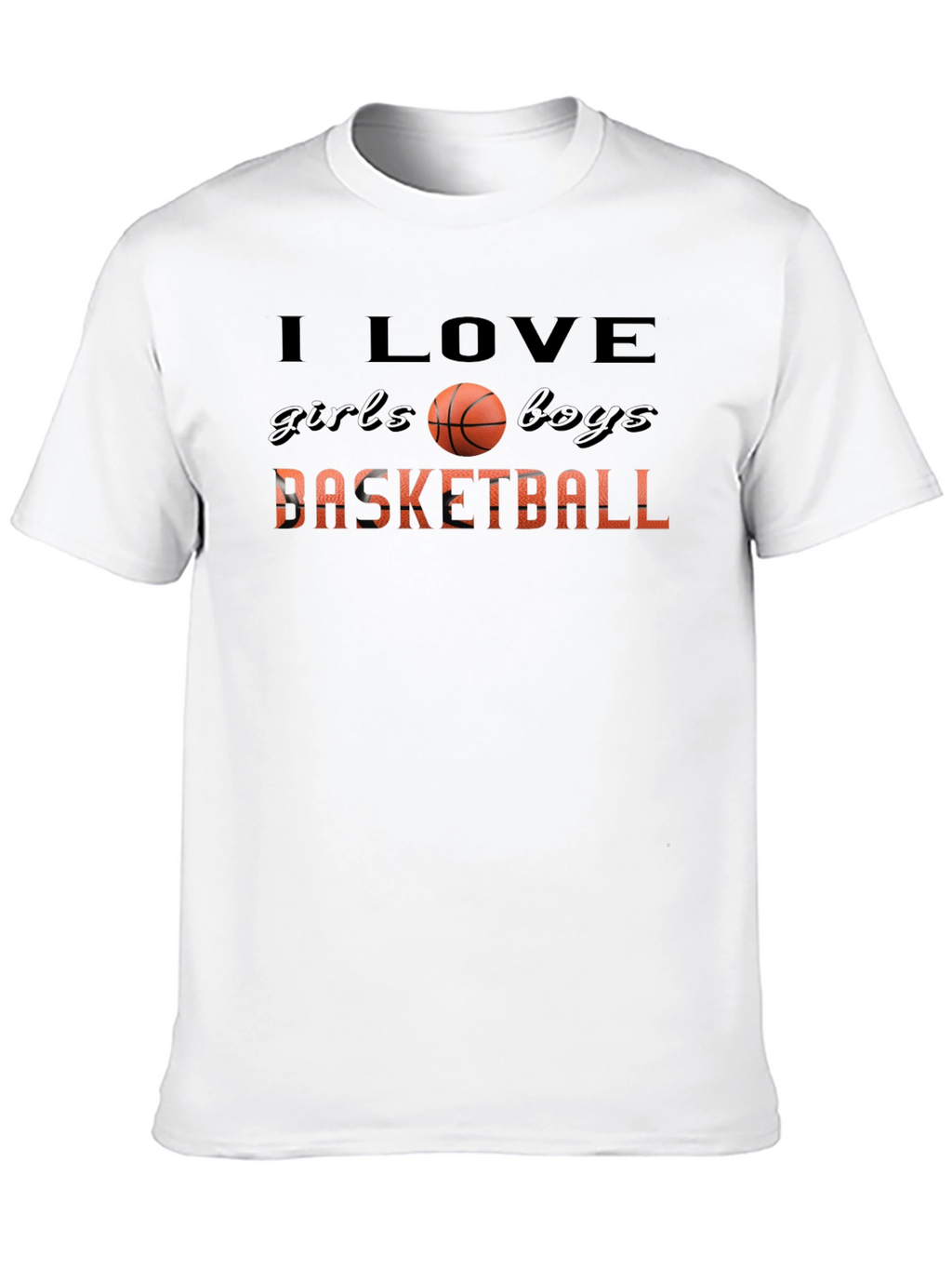 I Love Basketball T-Shirt