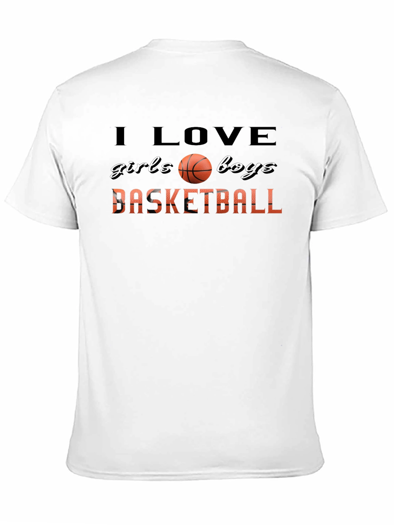 I Love Basketball T-Shirt