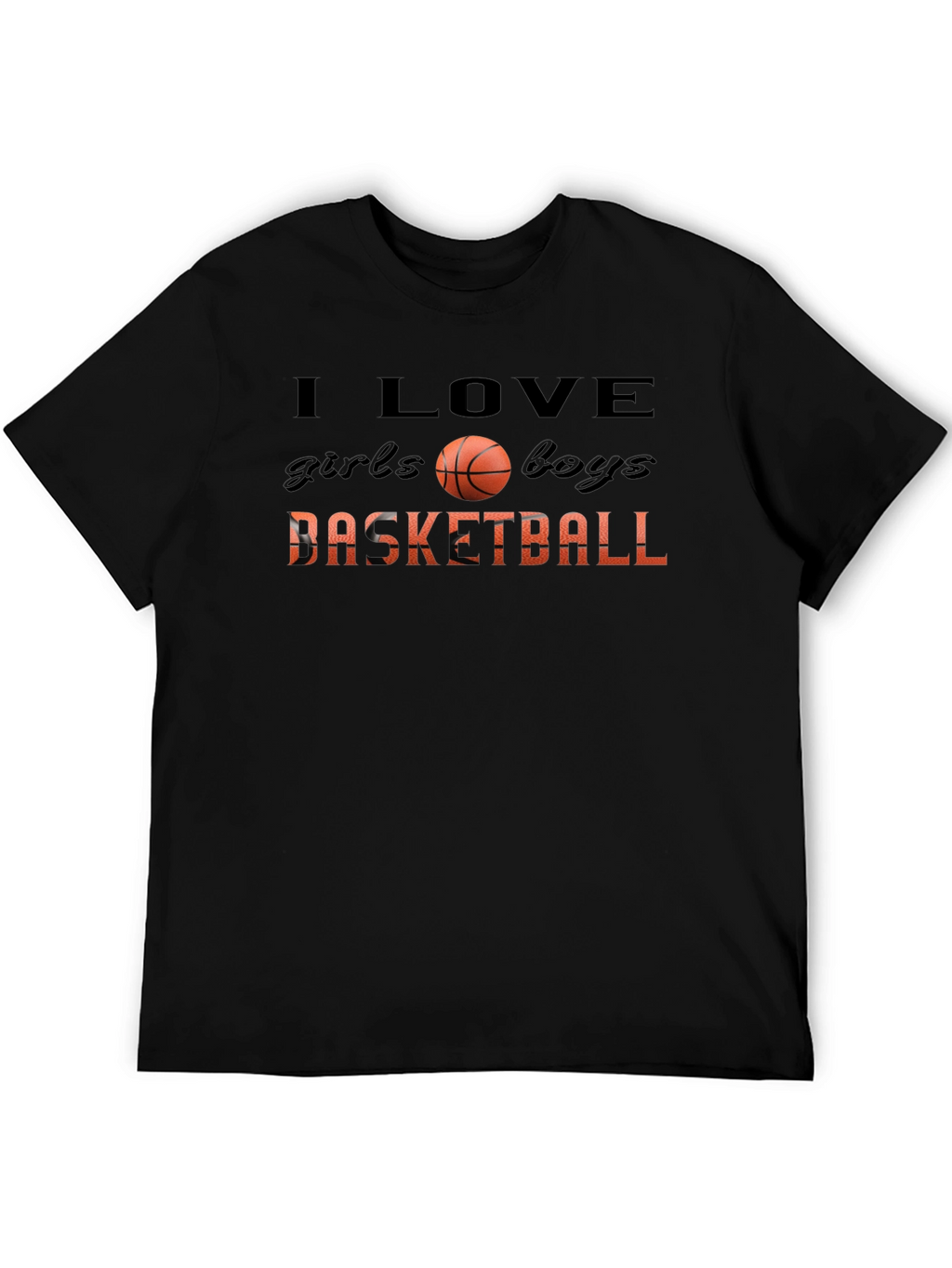 I Love Basketball T-Shirt