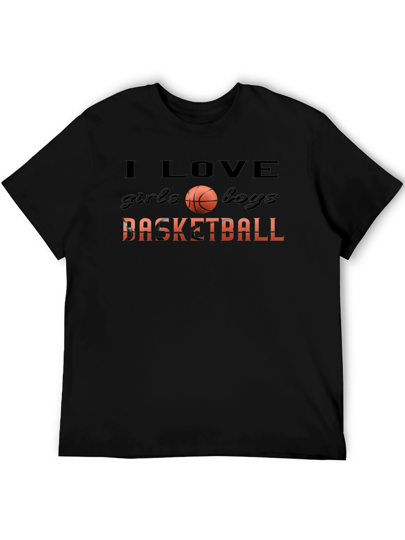 I Love Basketball T-Shirt