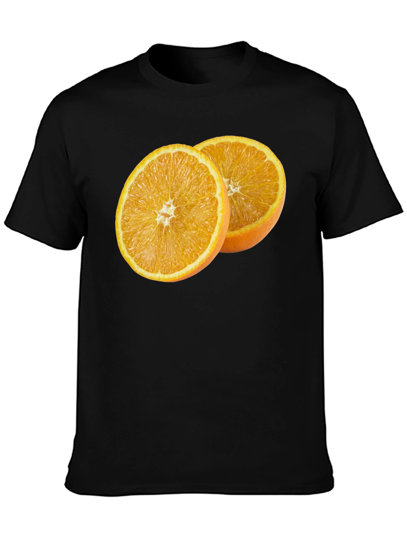Orange Slice Graphic Tee - Fresh & Fun Design