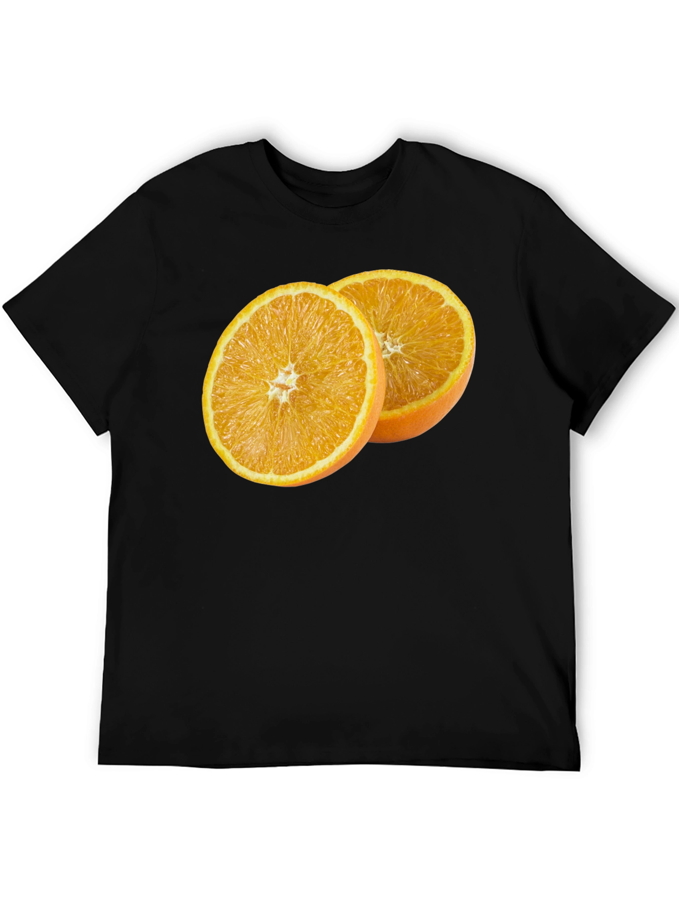 Orange Slice Graphic Tee - Fresh & Fun Design