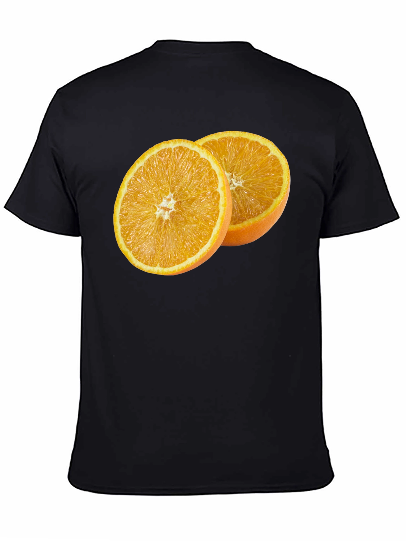 Orange Slice Graphic Tee - Fresh & Fun Design