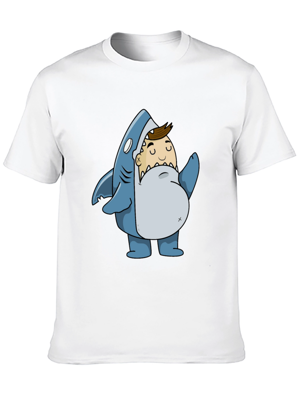 Shark Attack T-Shirt - Novelty Graphic Tee