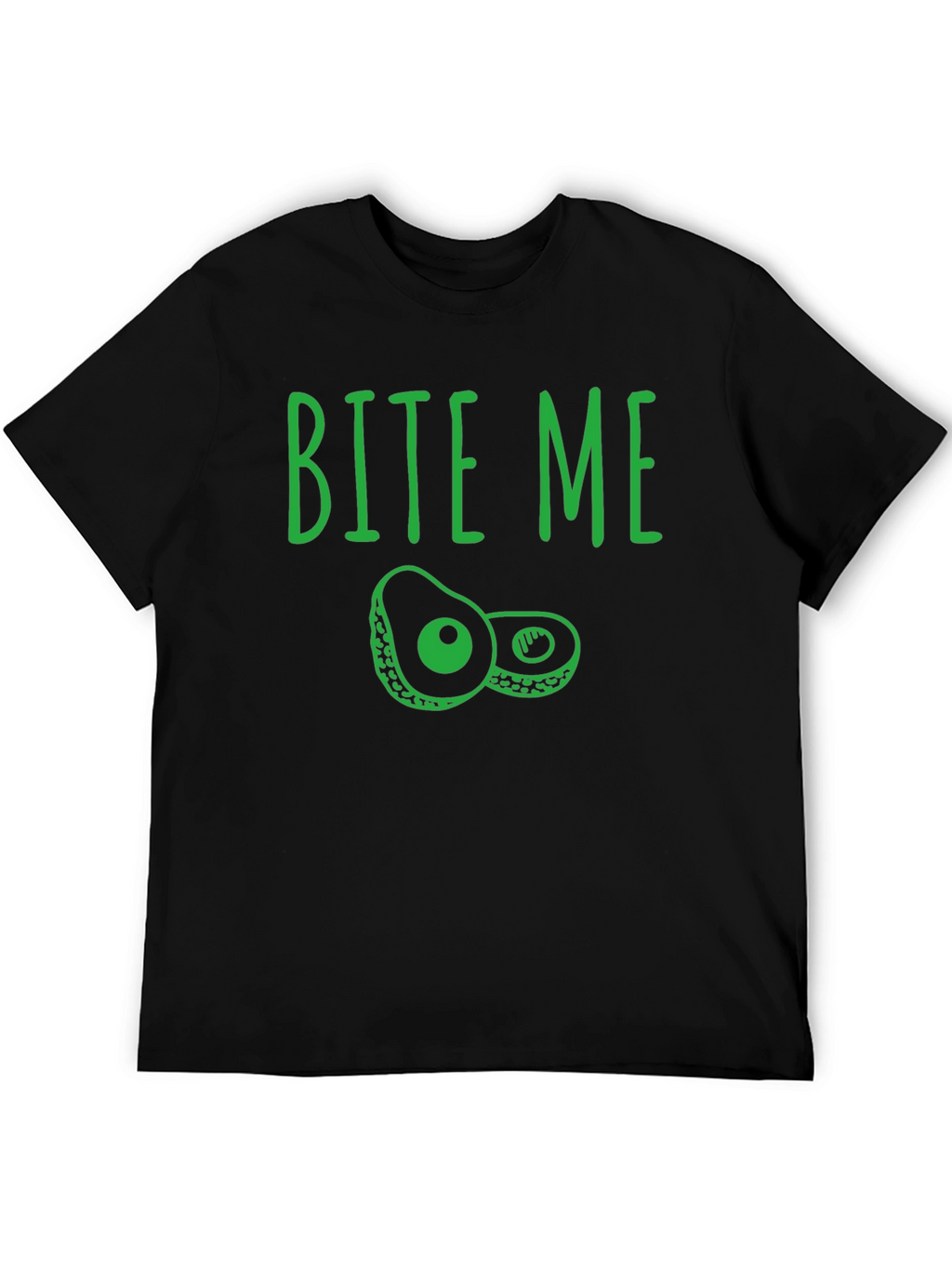 Bite Me Avocado Graphic T-Shirt