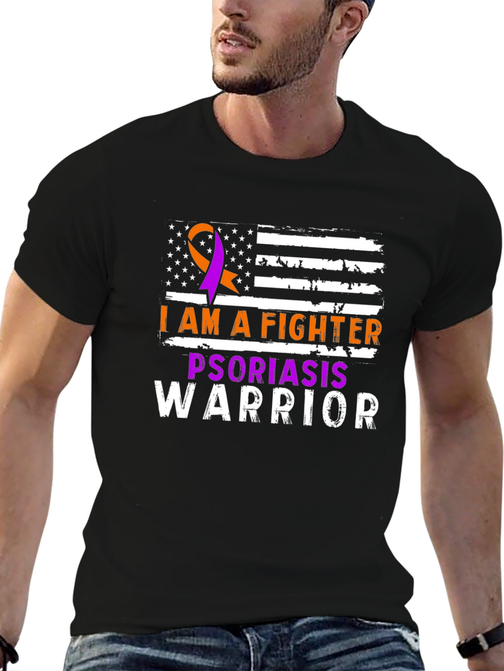 Psoriasis Awareness Fighter T-Shirt