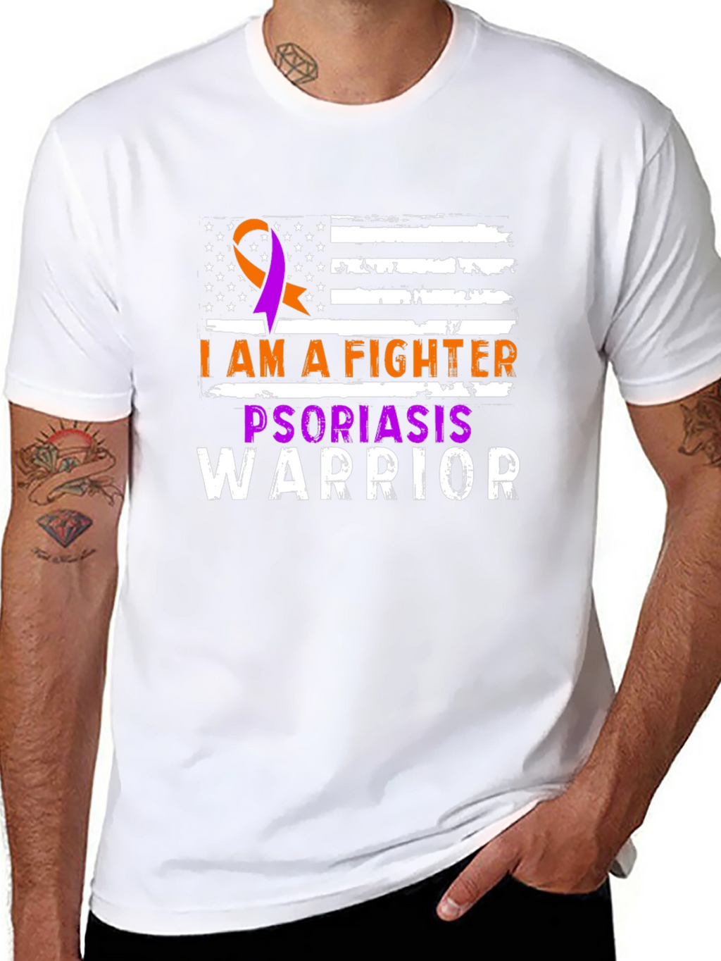 Psoriasis Awareness Fighter T-Shirt