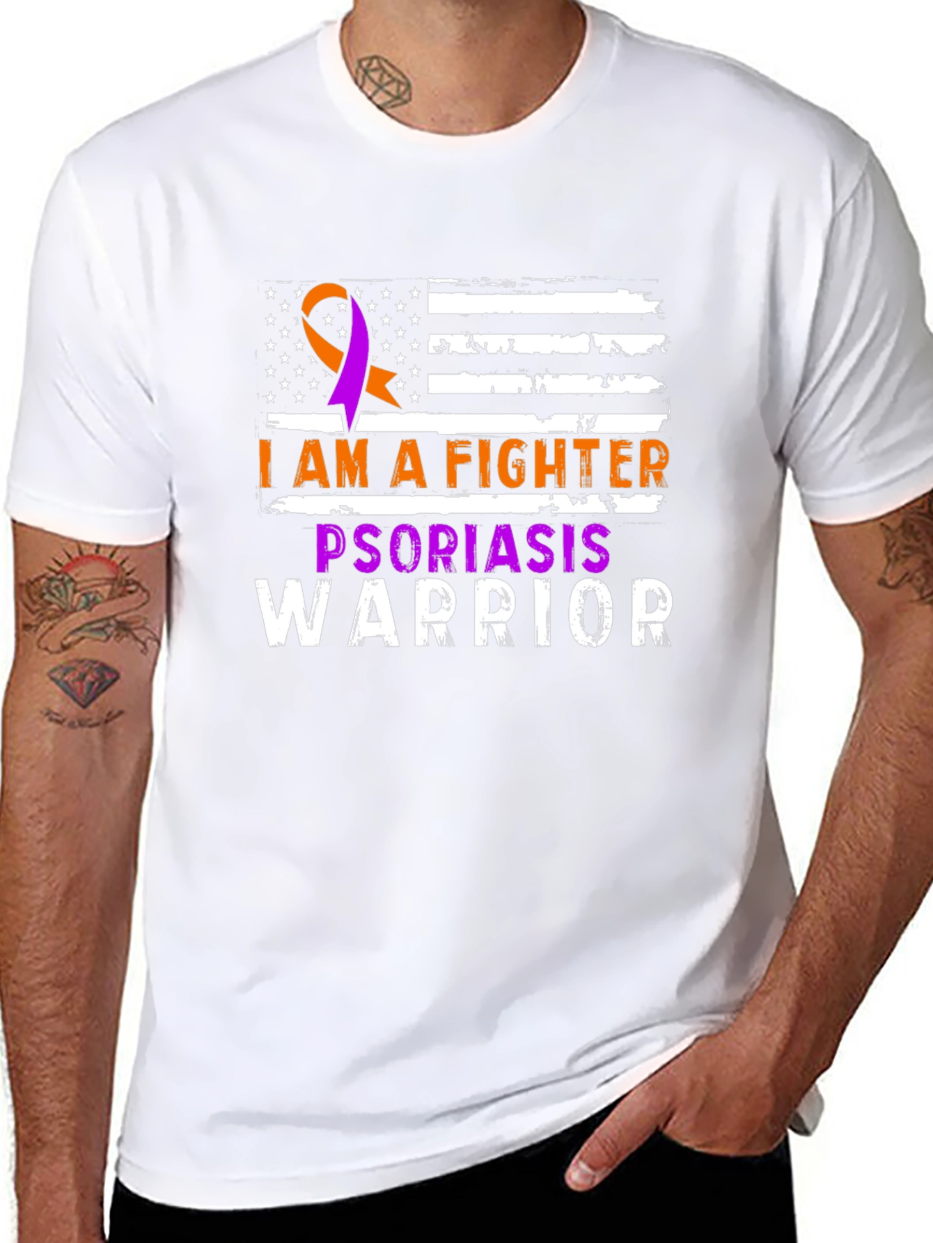 Psoriasis Awareness Fighter T-Shirt