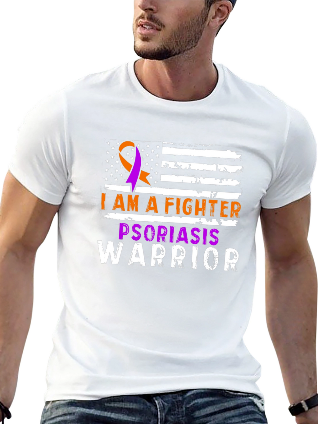 Psoriasis Awareness Fighter T-Shirt