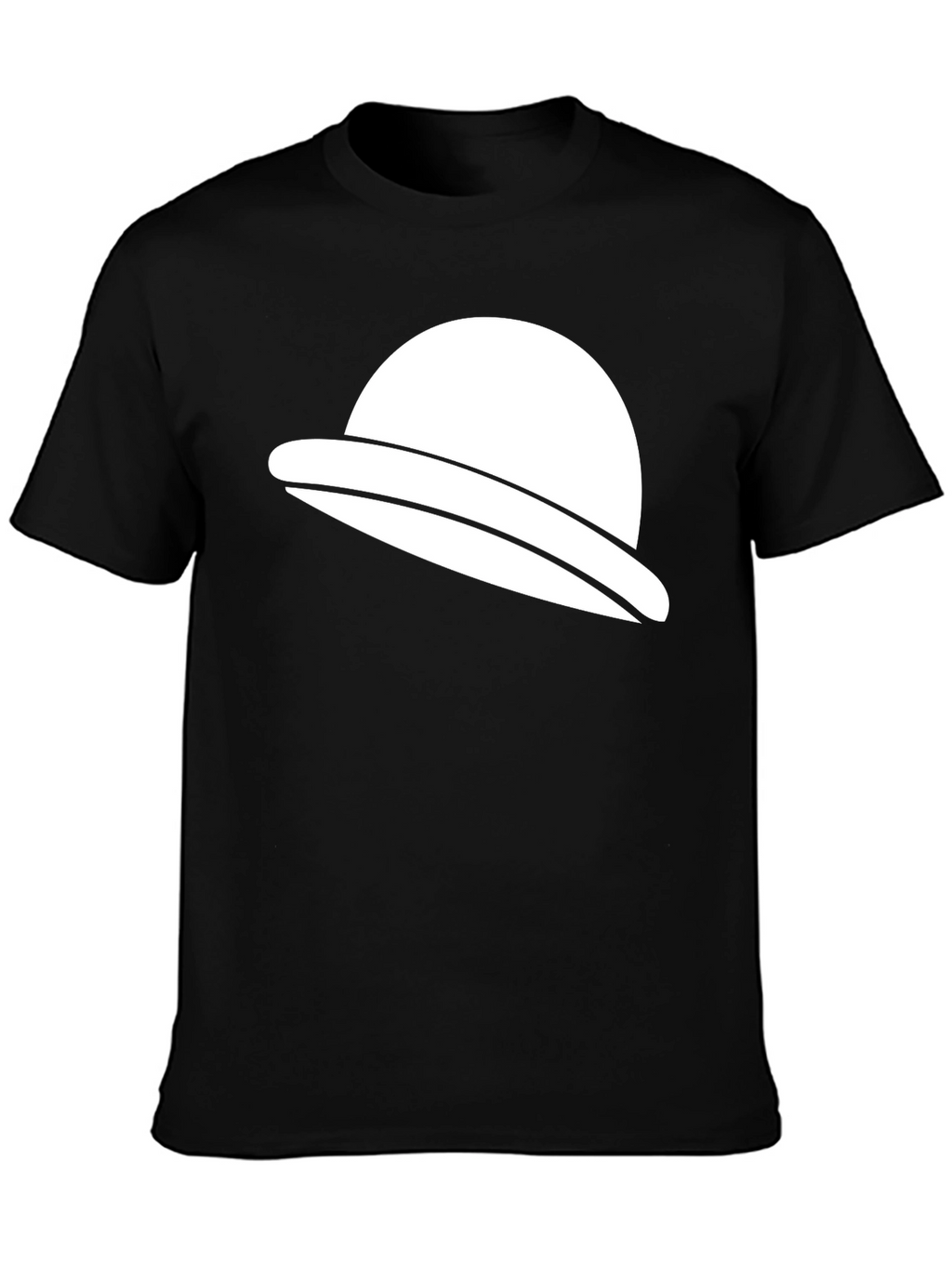 UFO Graphic Tee - Black Cotton Casual T-Shirt