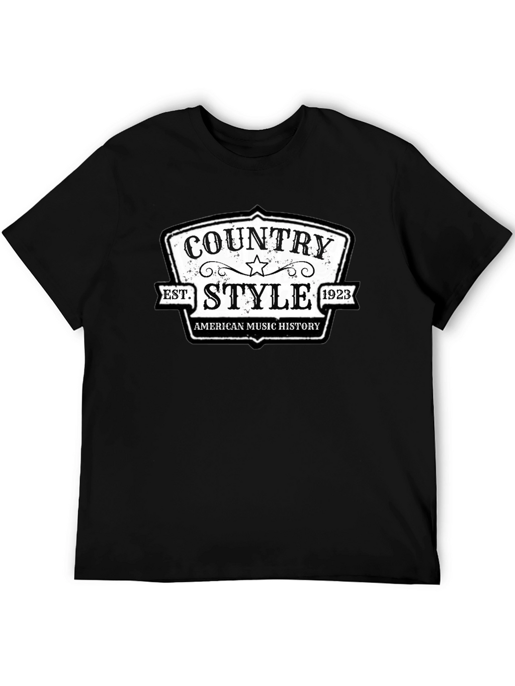 Country Style American Music History T-Shirt