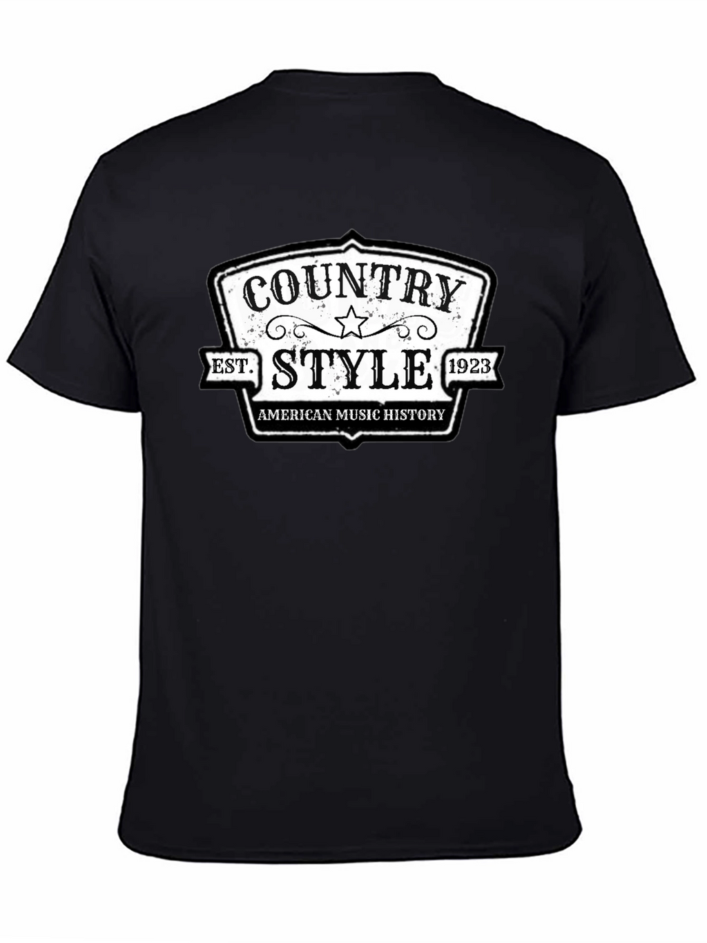 Country Style American Music History T-Shirt