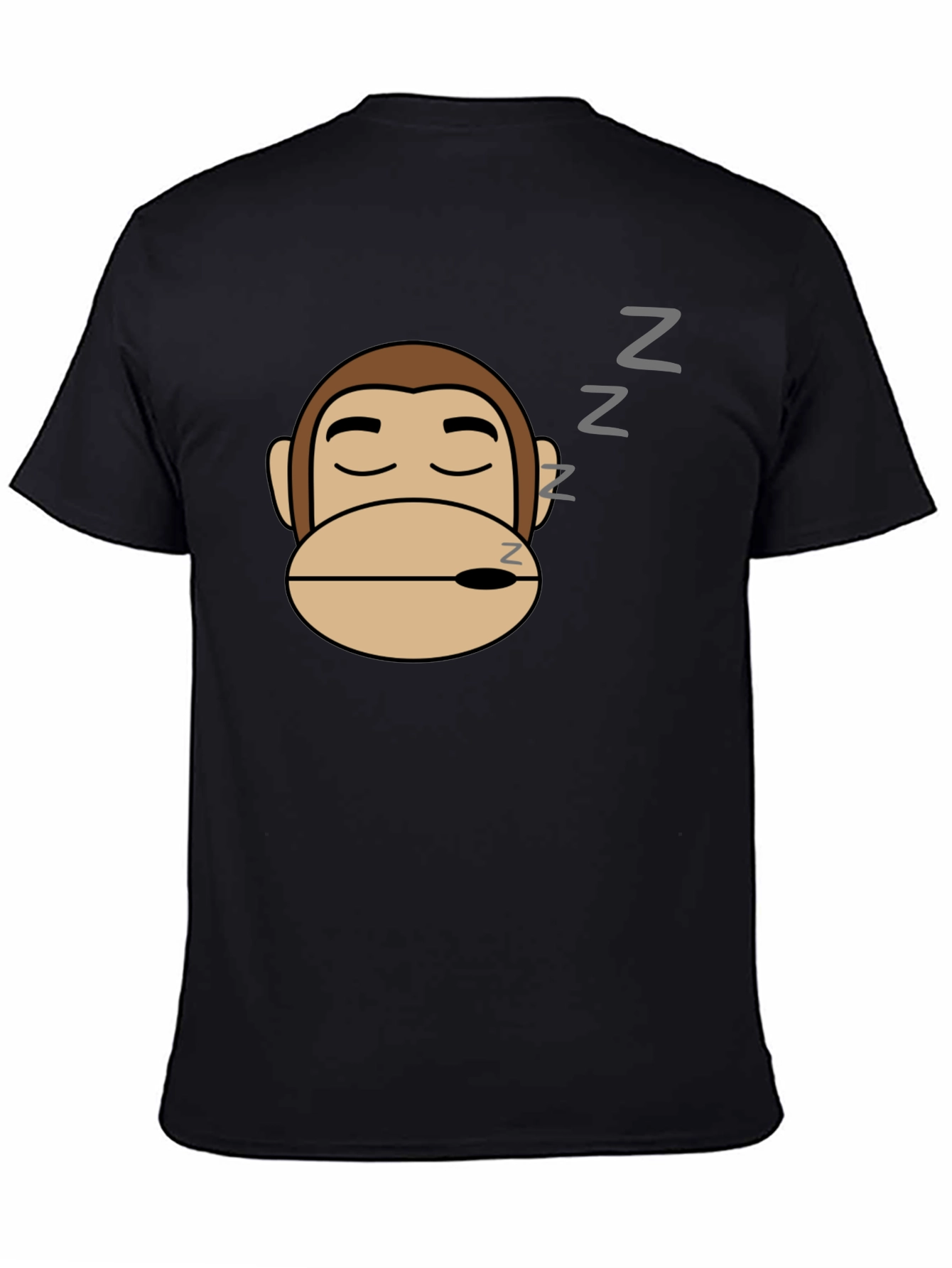 Sleeping Monkey Graphic T-Shirt