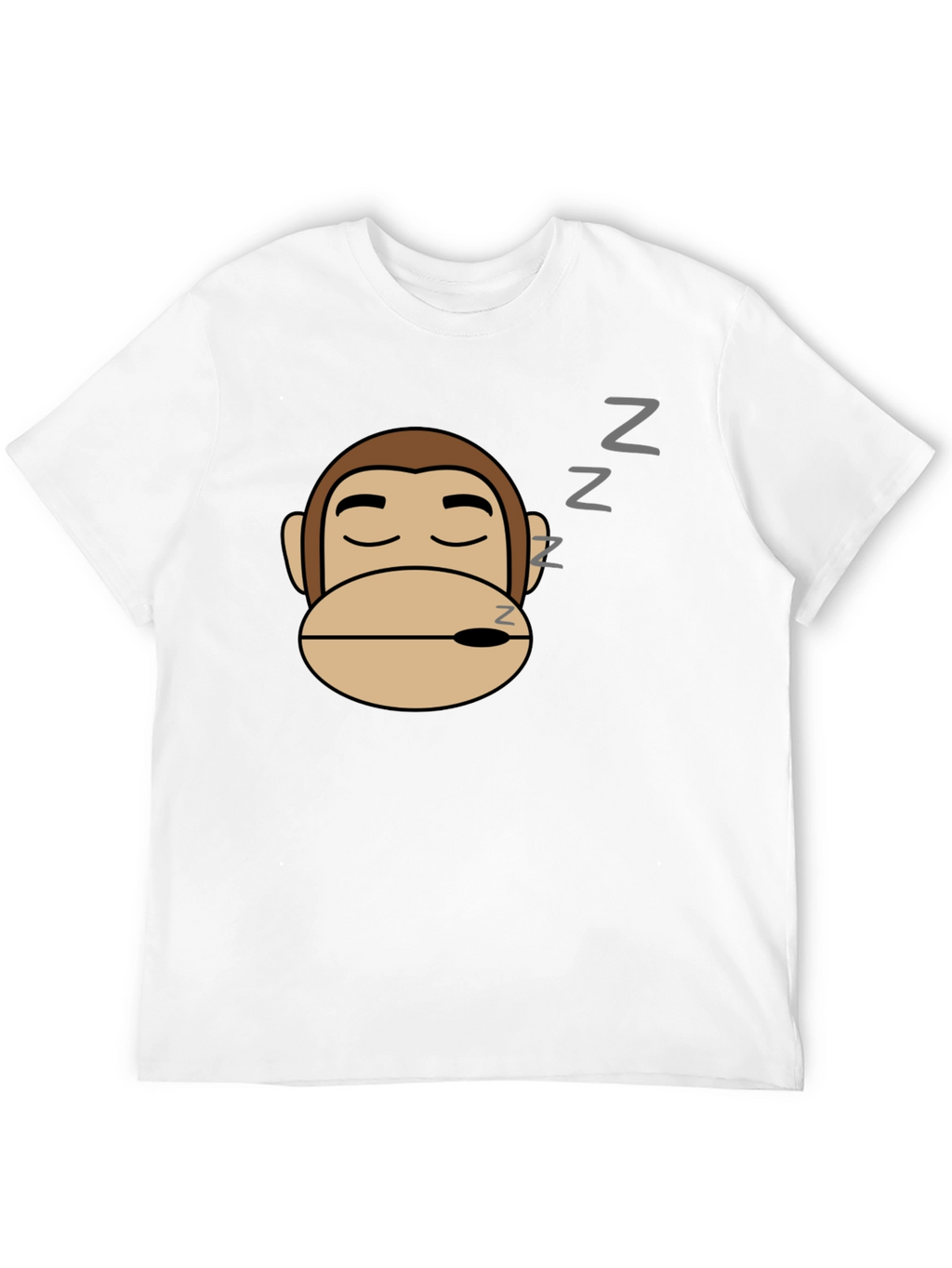 Sleeping Monkey Graphic T-Shirt