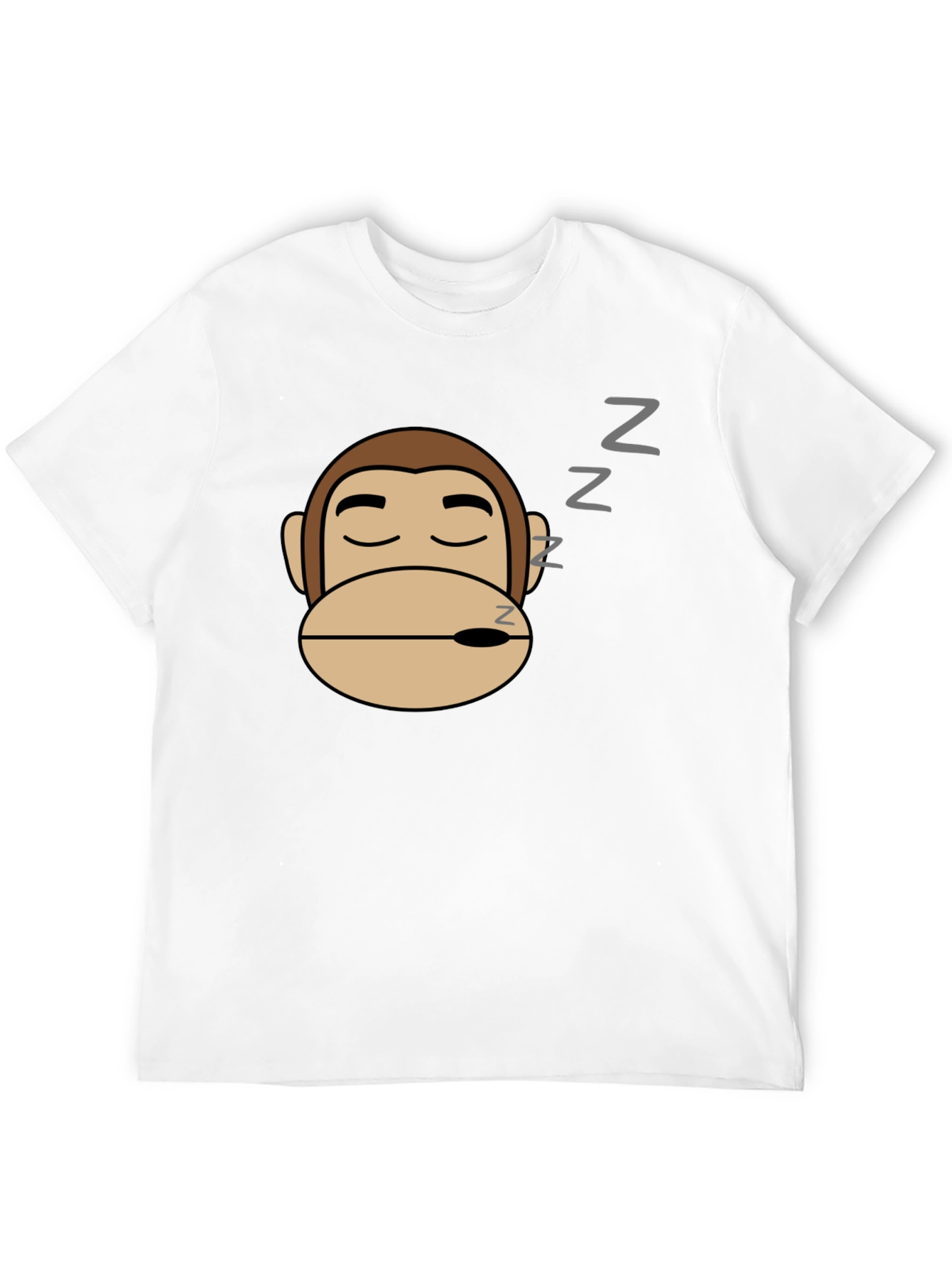 Sleeping Monkey Graphic T-Shirt