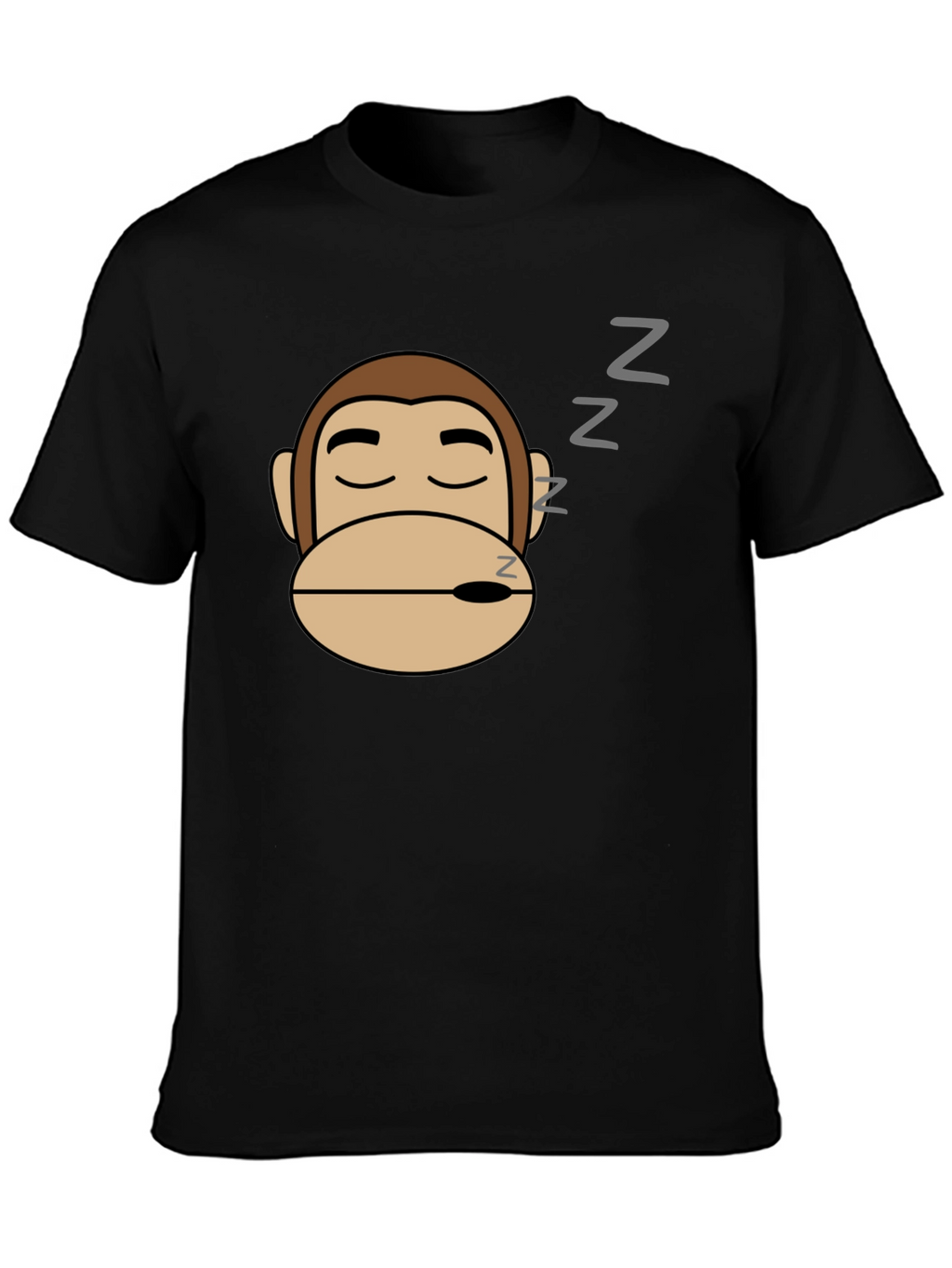 Sleeping Monkey Graphic T-Shirt