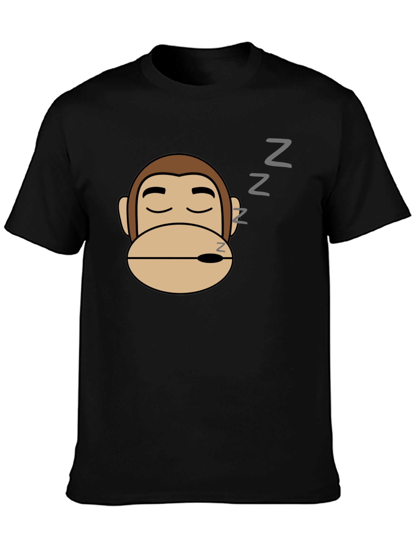 Sleeping Monkey Graphic T-Shirt