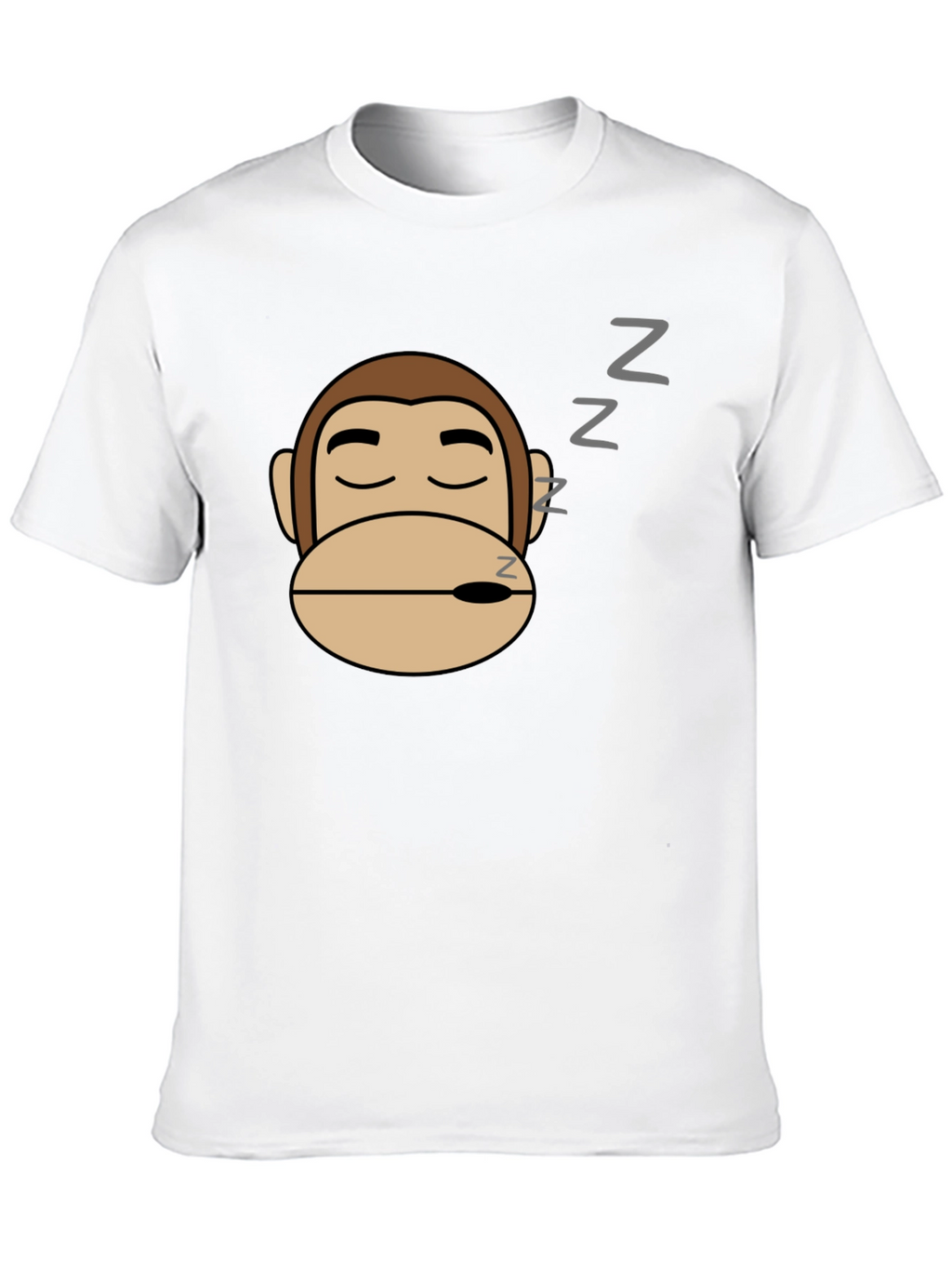 Sleeping Monkey Graphic T-Shirt
