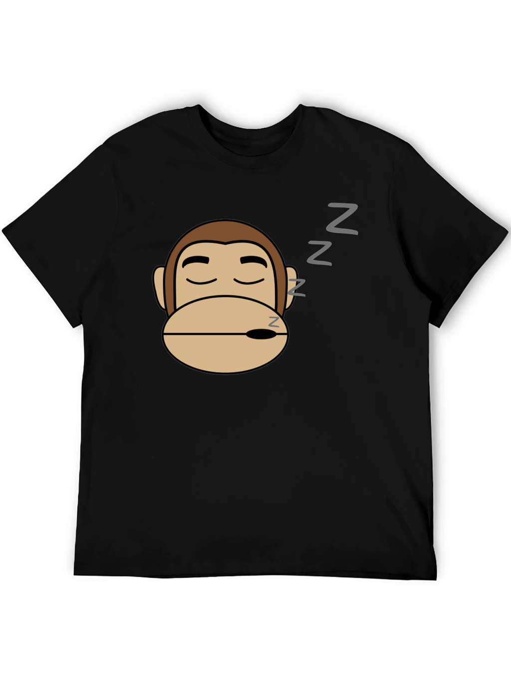 Sleeping Monkey Graphic T-Shirt