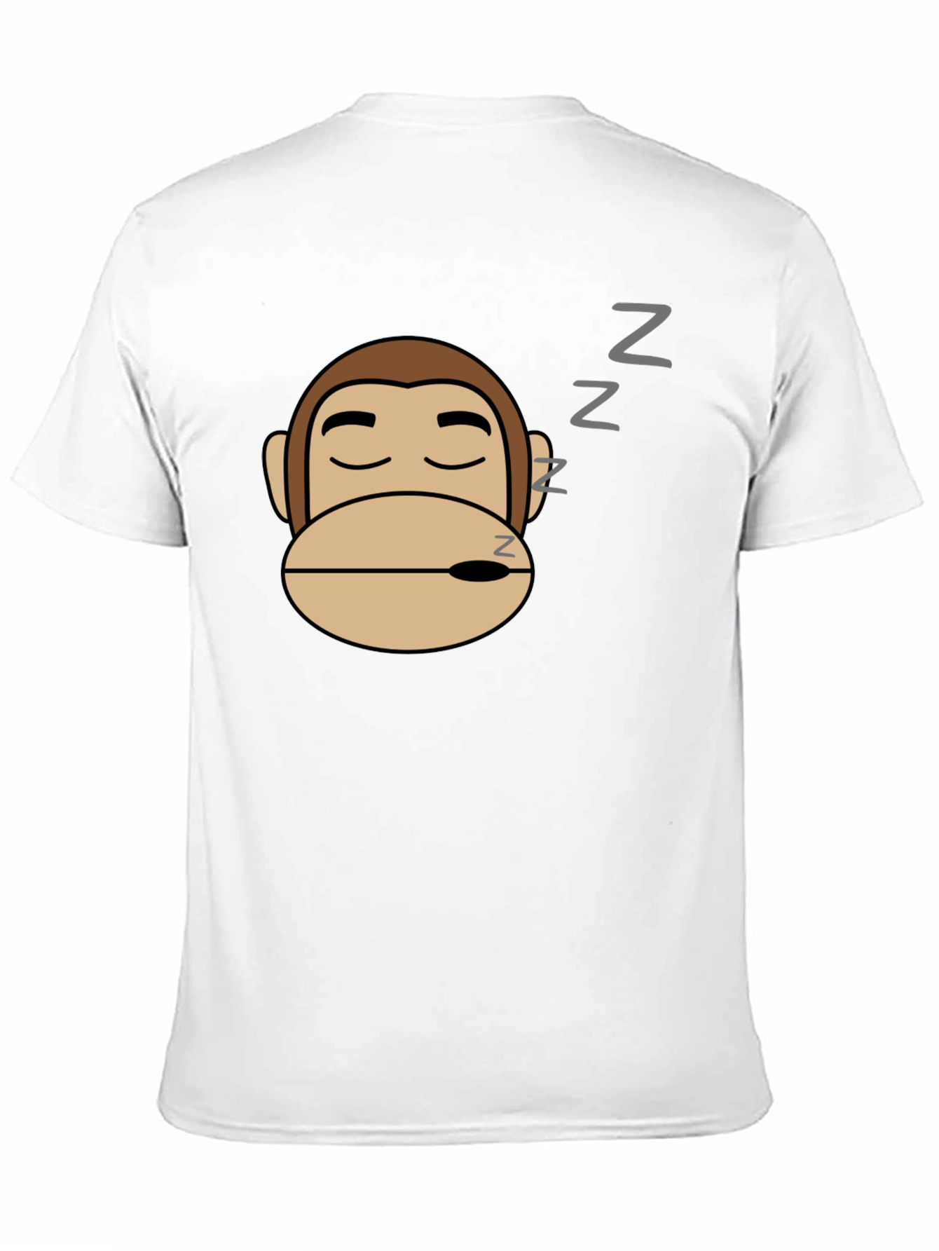Sleeping Monkey Graphic T-Shirt