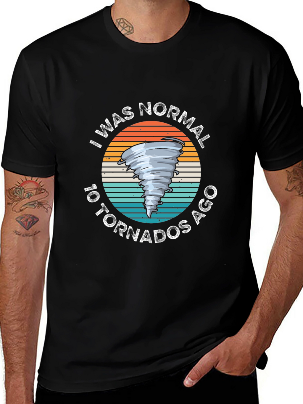 Normal 10 Tornadoes Ago Graphic Tee
