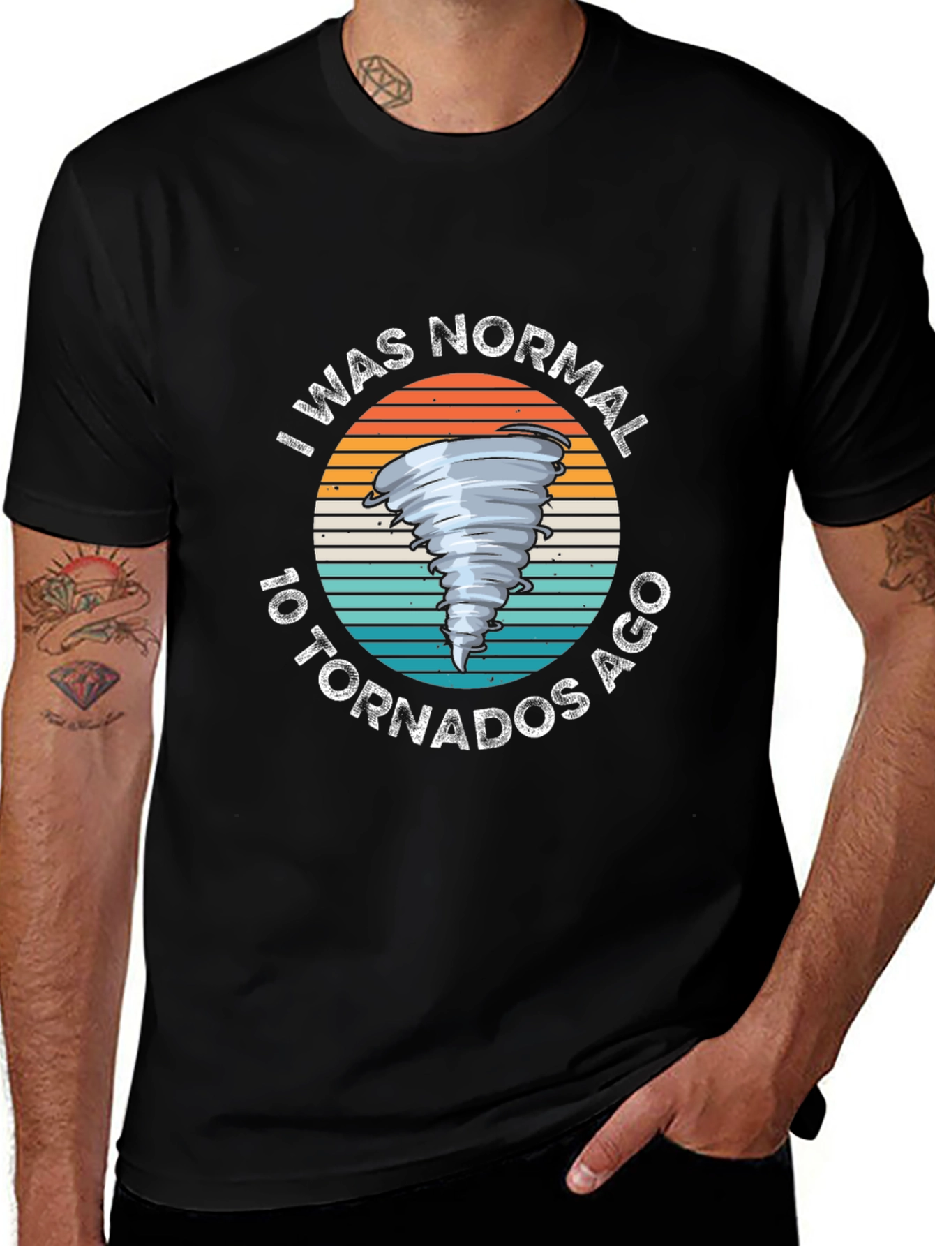 Normal 10 Tornadoes Ago Graphic Tee