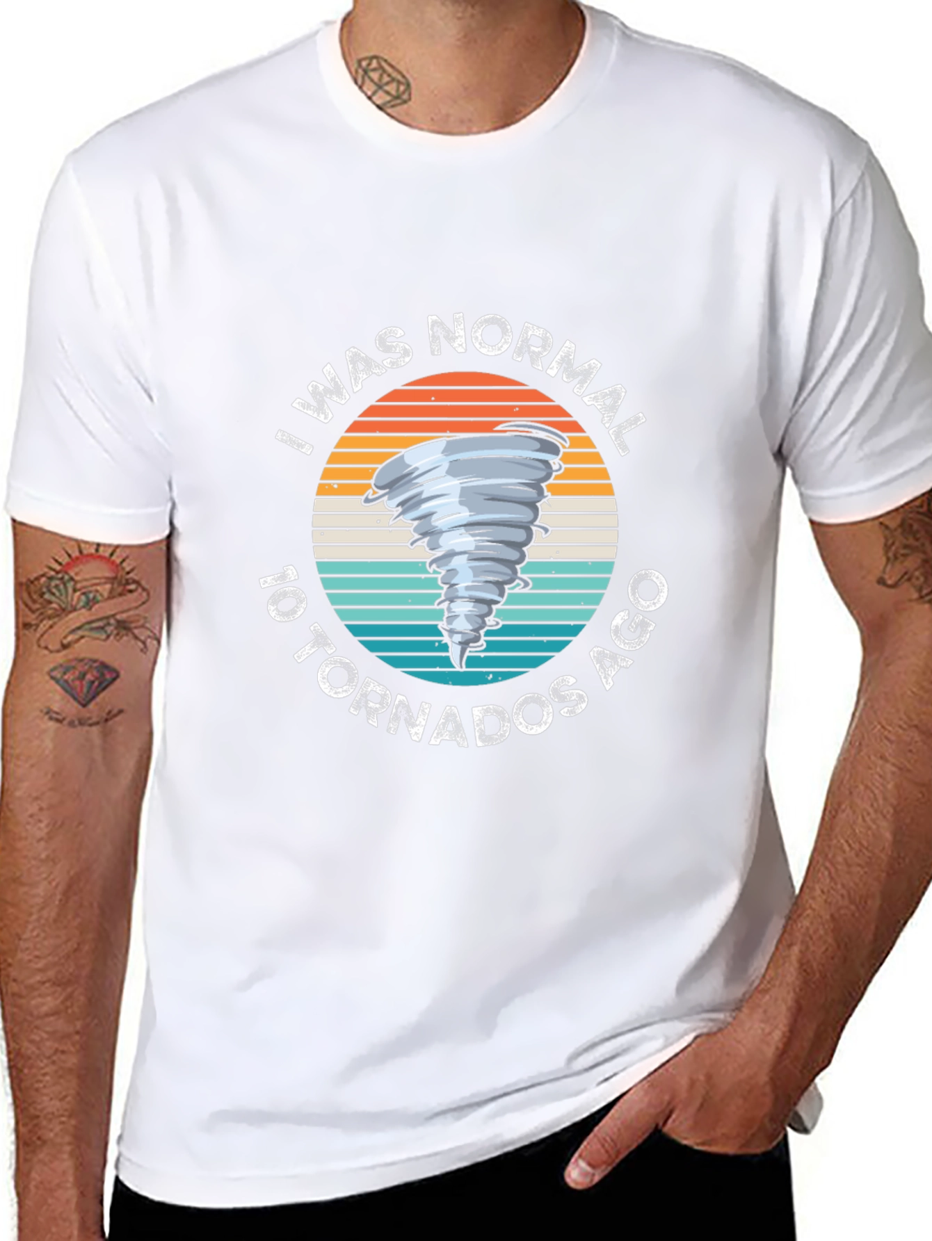 Normal 10 Tornadoes Ago Graphic Tee