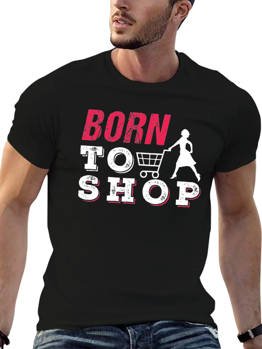 Born To Shop Graphic Tee