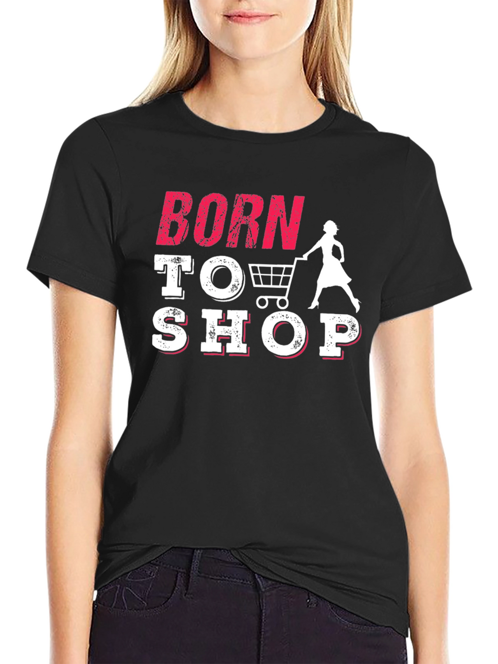Born To Shop Graphic Tee