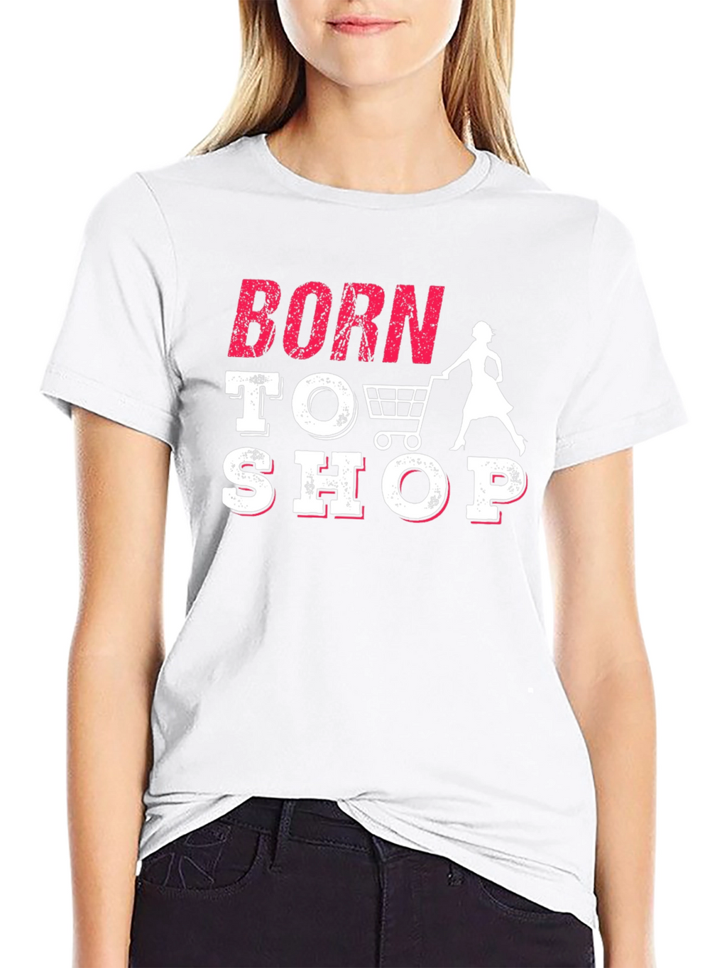 Born To Shop Graphic Tee