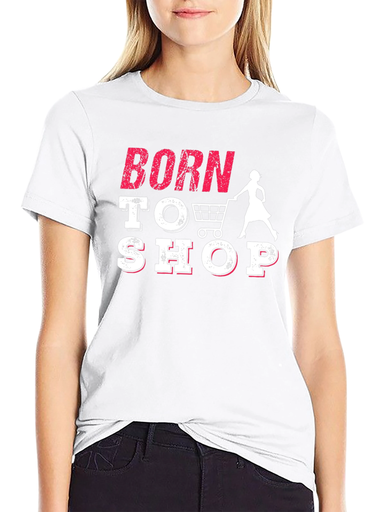Born To Shop Graphic Tee