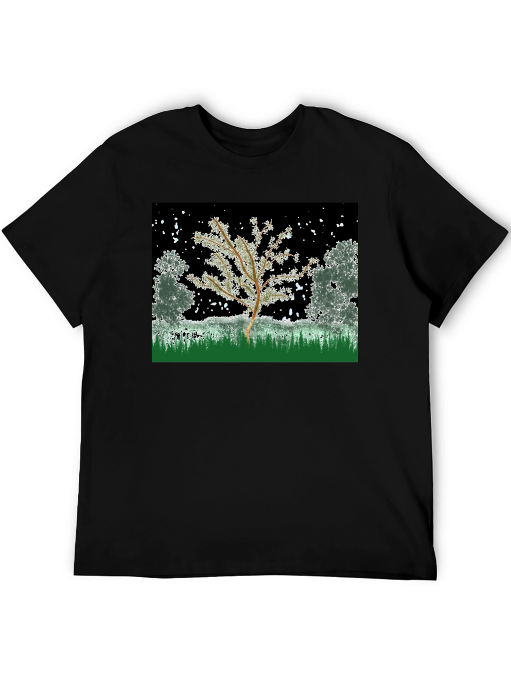 Winter Tree Graphic Tee - Nature Inspired Design