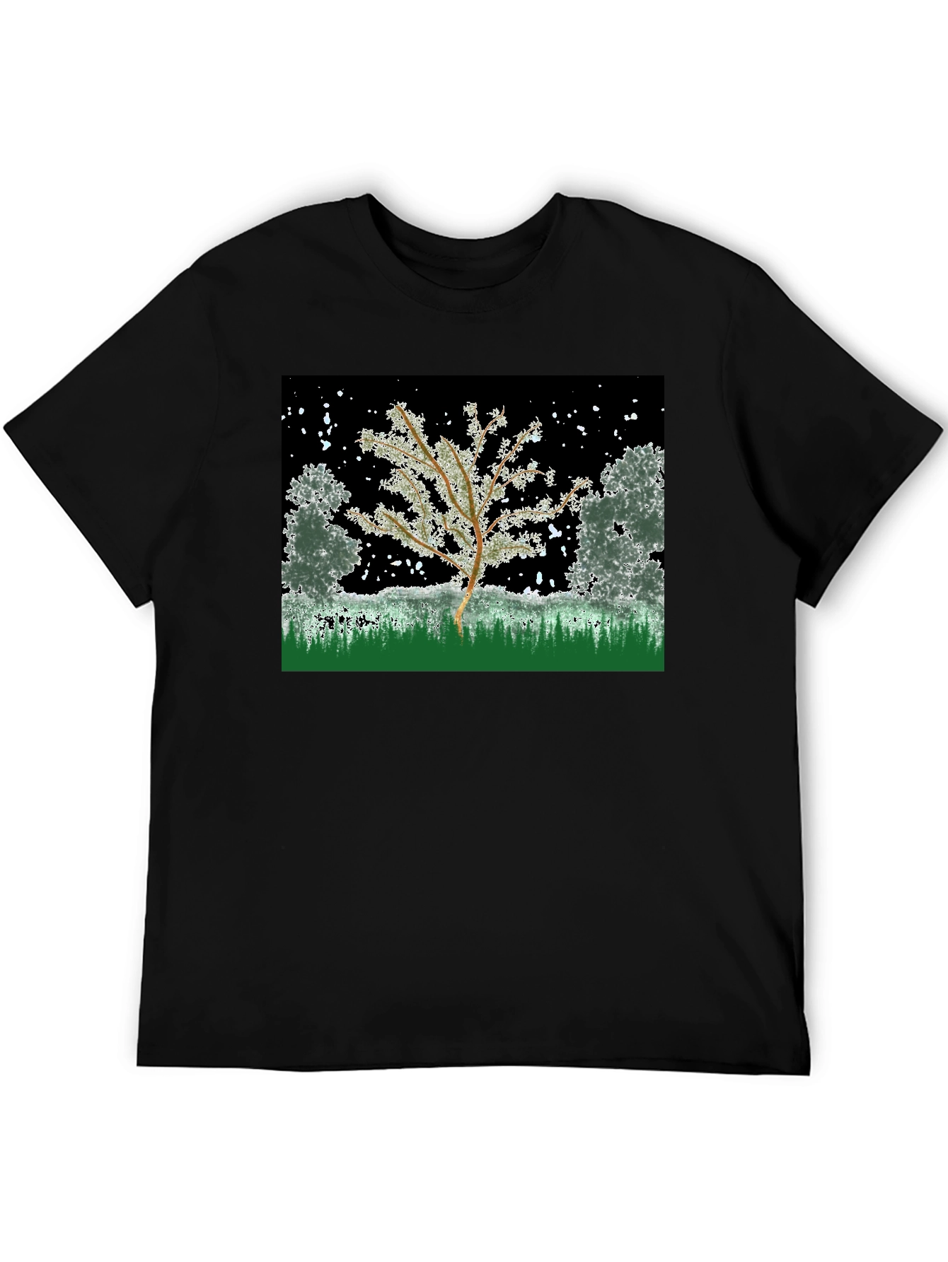 Winter Tree Graphic Tee - Nature Inspired Design