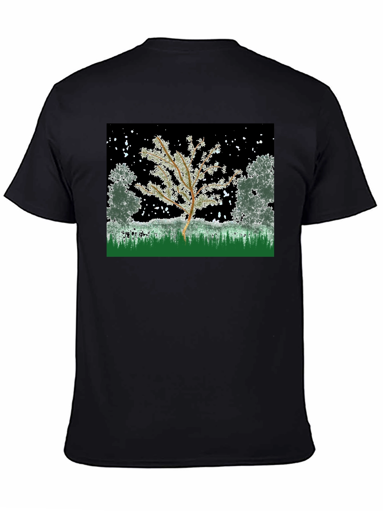 Winter Tree Graphic Tee - Nature Inspired Design