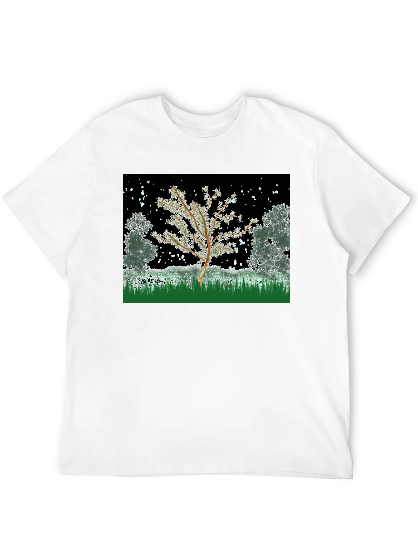Winter Tree Graphic Tee - Nature Inspired Design